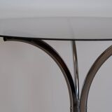 Round glass table