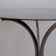 Table ronde en verre