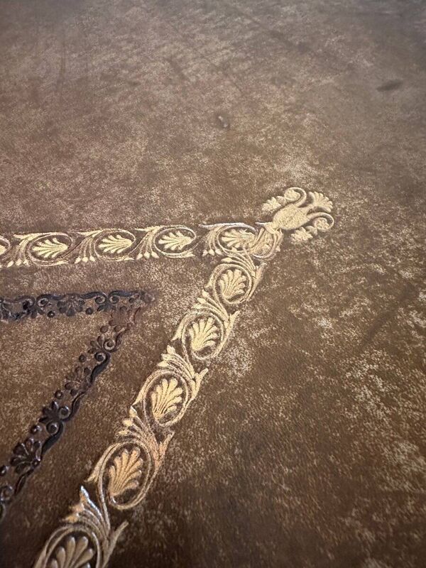 Bureau De Style Empire En Acajou. XIX ème.