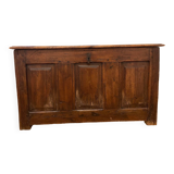 17th-century solid oak chest