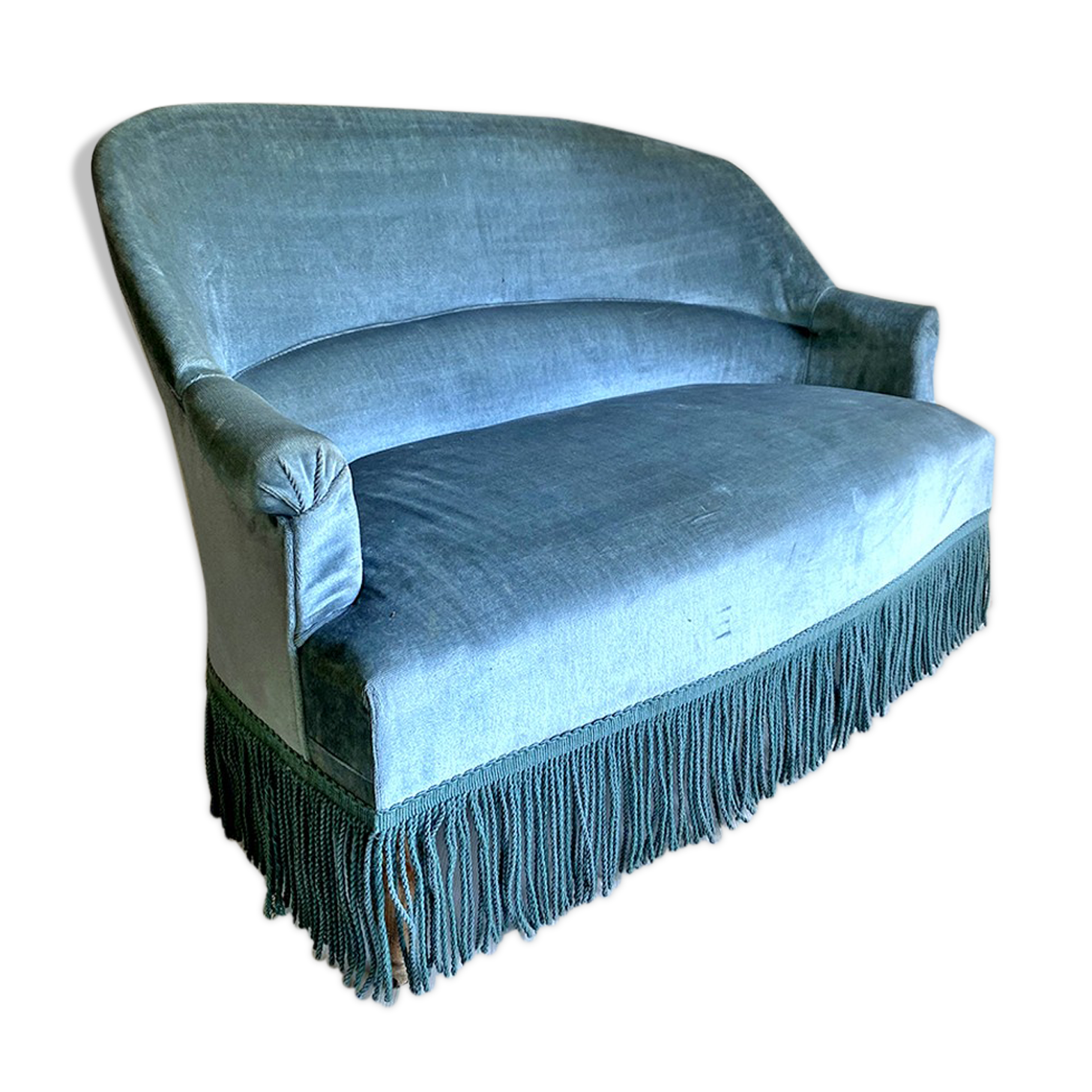 Bench Blue Velvet Toad