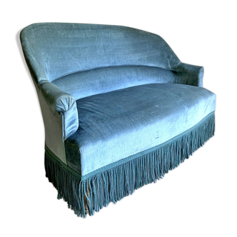 Bench Blue Velvet Toad