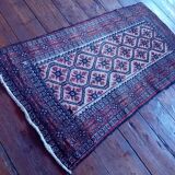 Handmade Persian Beluch Rug 144x77cm