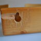 Patere wall coat rack wood vintage 60's