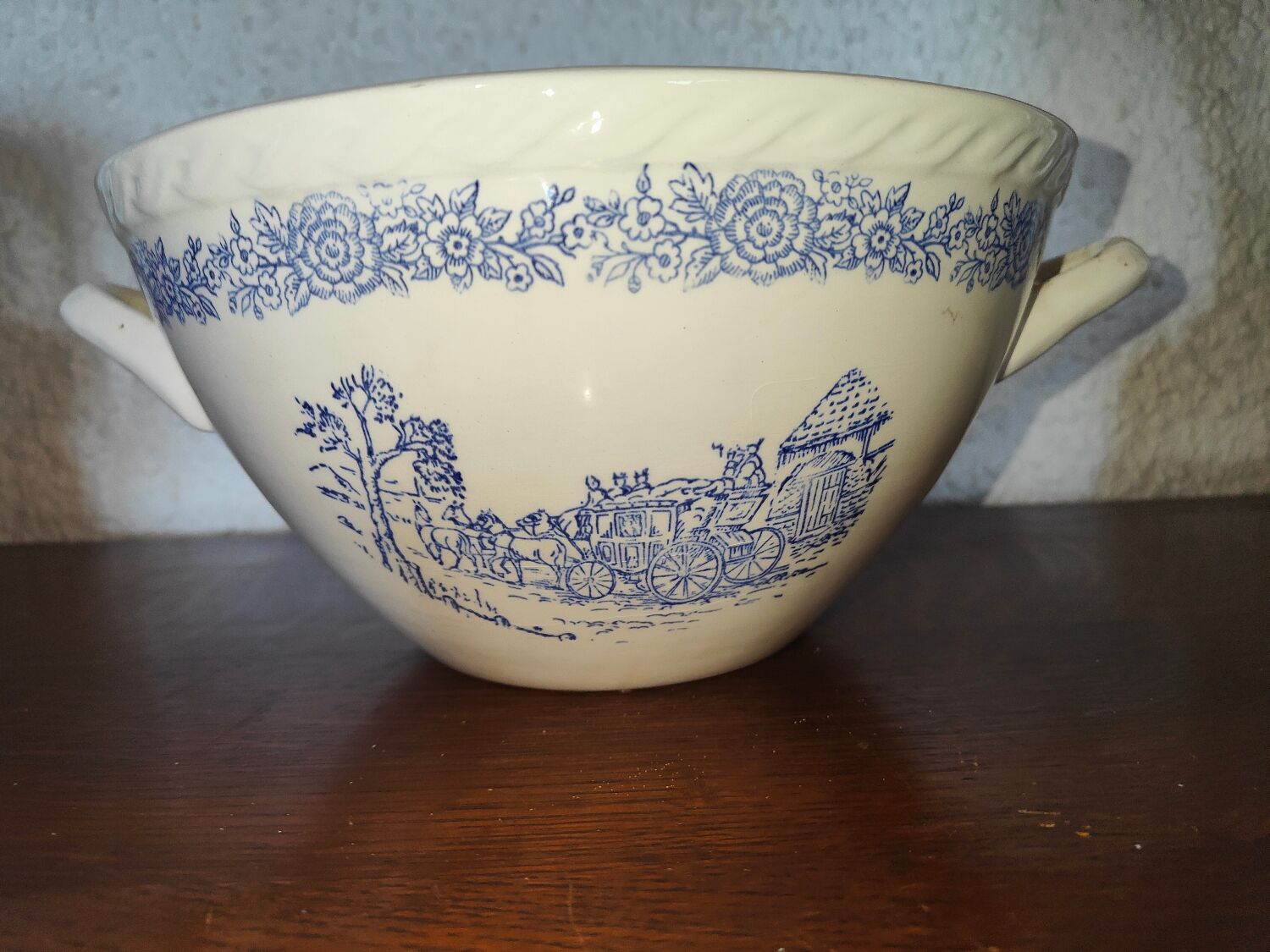 Old Brighton England earthenware bowl