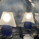 Paire de lampes Murano