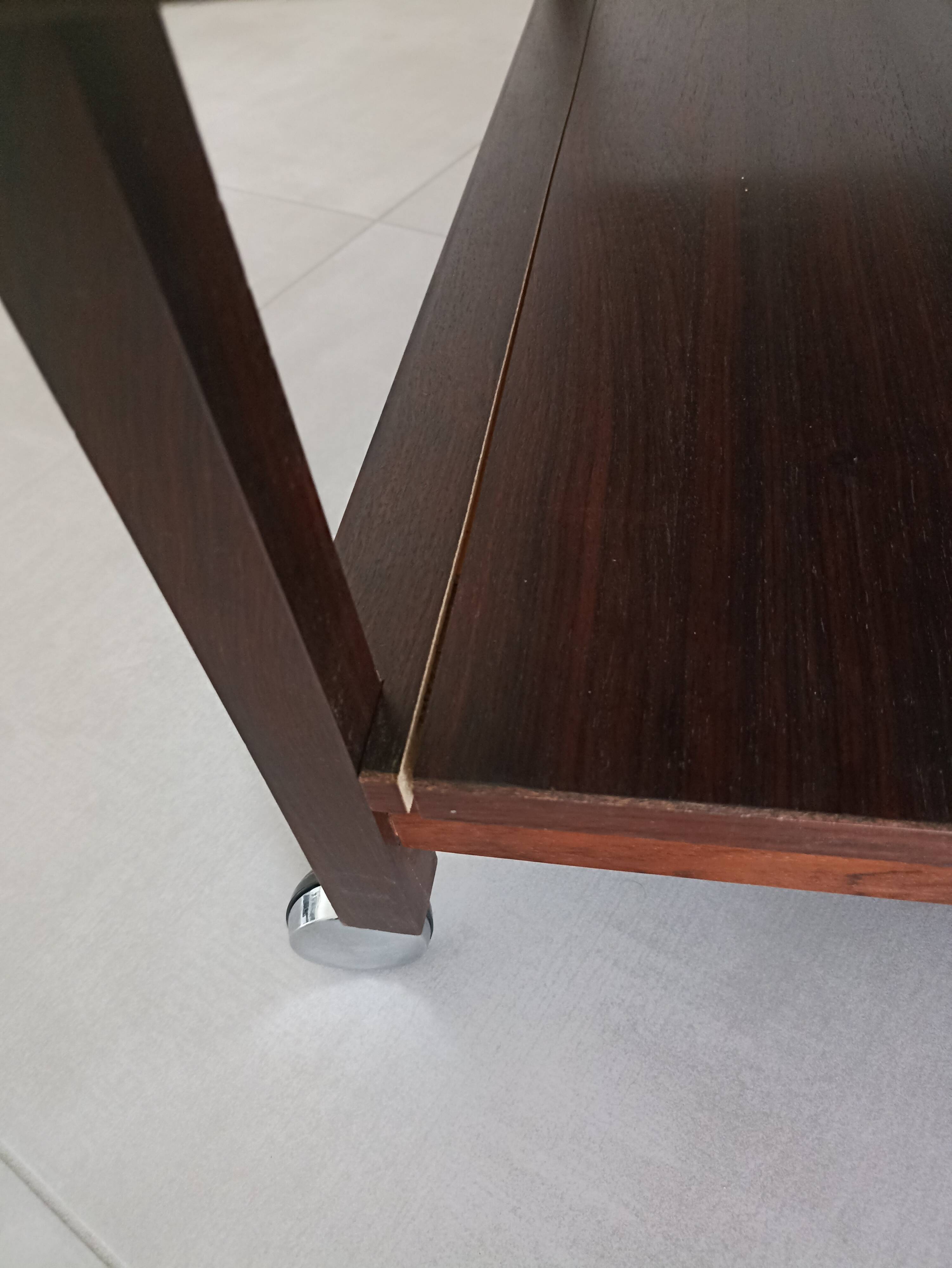 Bruksbo coffee table on casters