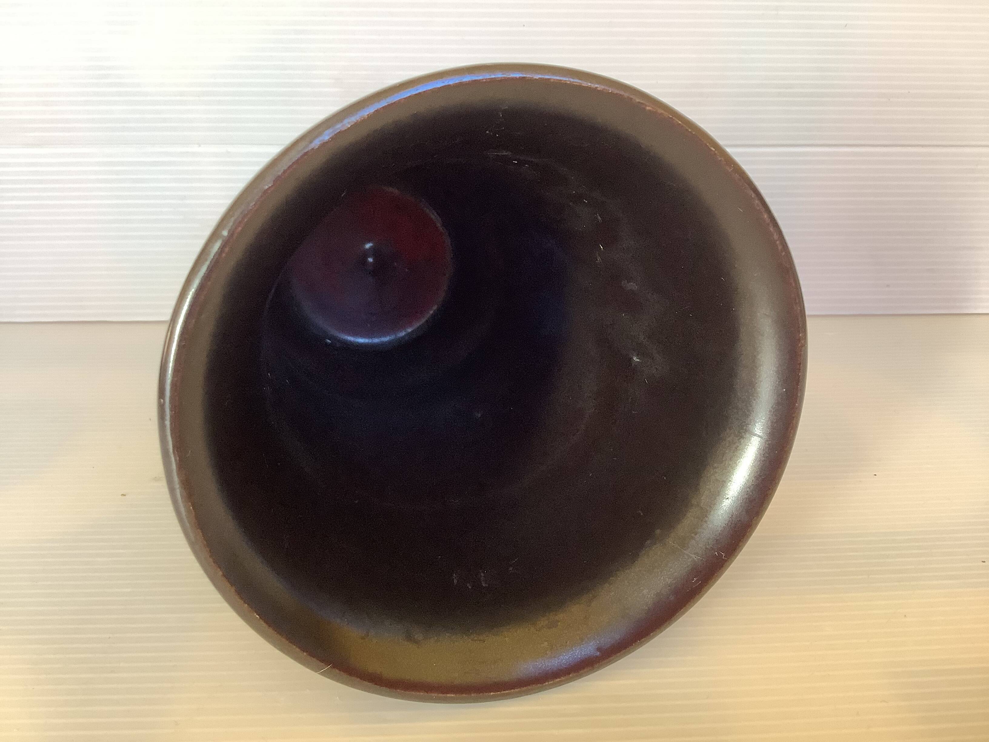 Vase noir keramik ES Emons et Söhne Germany