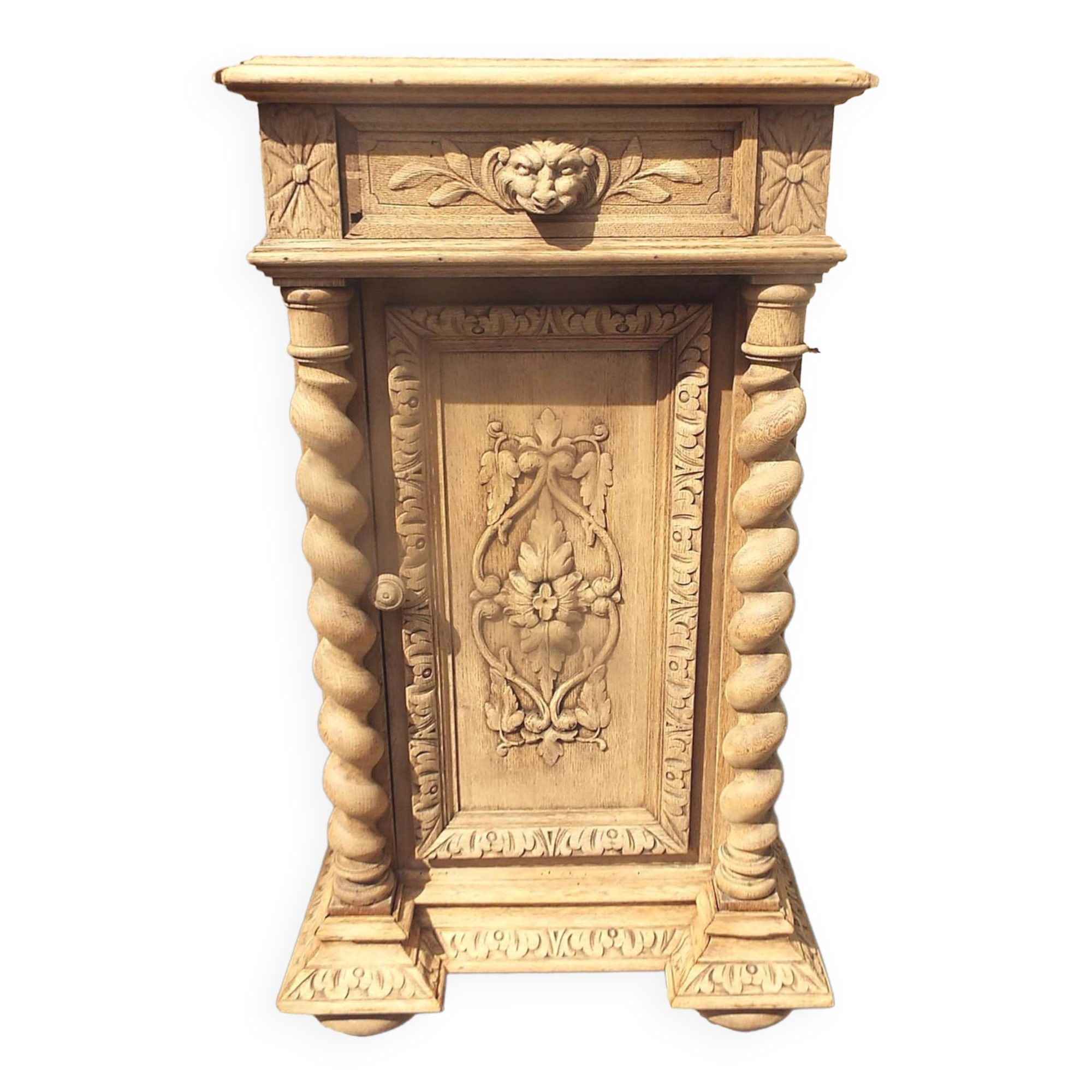 Neo-Renaissance bedside table