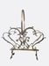 Italian bronze magazine rack