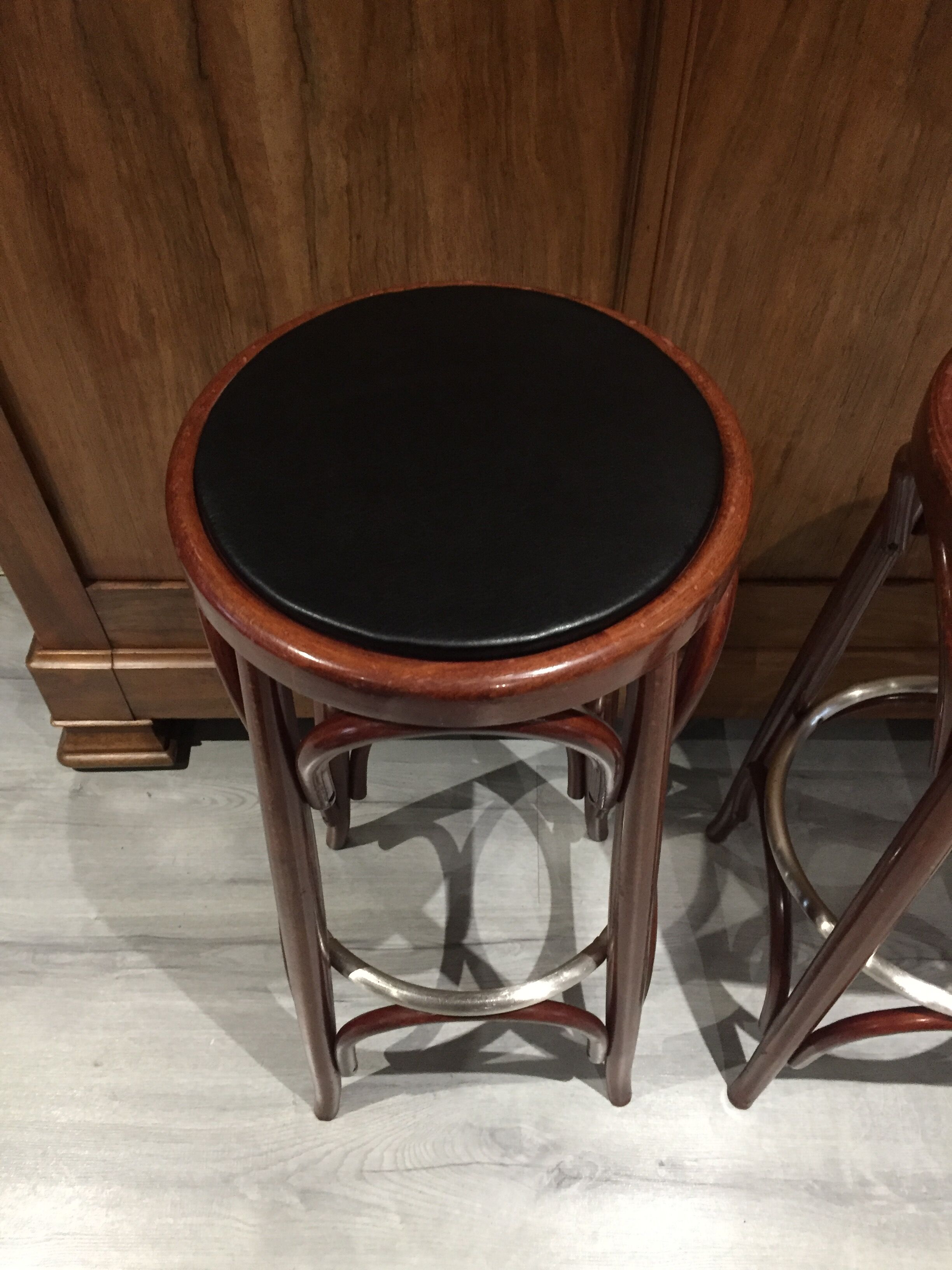Bistro stool duo