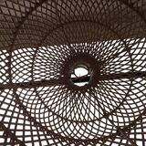XXL rattan pendant light Natural rattan light
