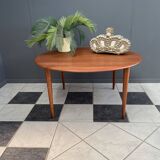 Mid-Century Modern scandinavian coffee table in teak by Hvidt & Mølgaard Nielsen for France and Søn.