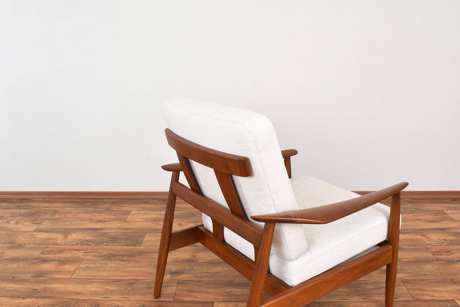Mid-Century Danish Teak Armchair FD-164 by Arne Vodder for France & Son