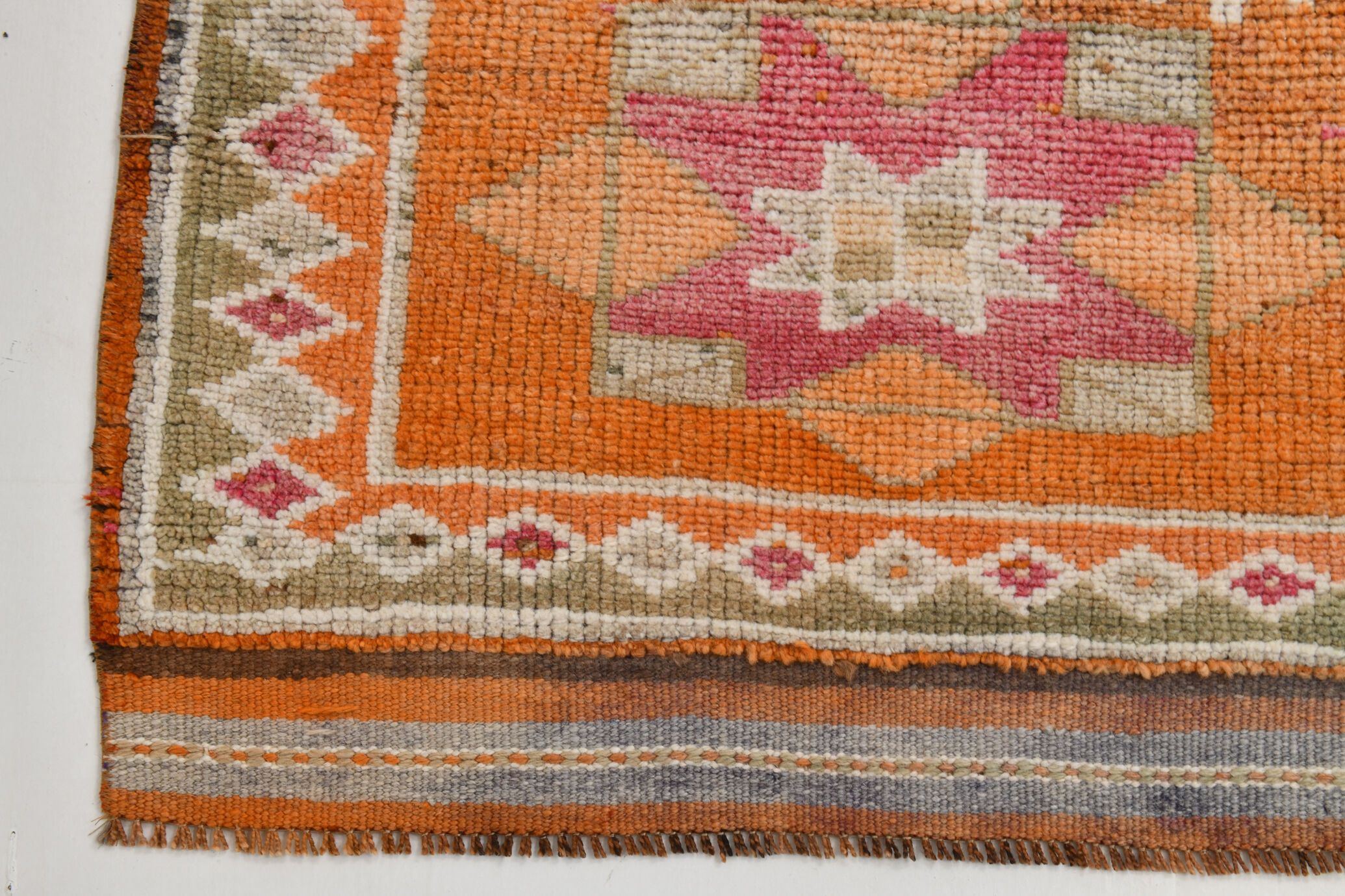 3x13 vintage modern runner rug, 87x391cm