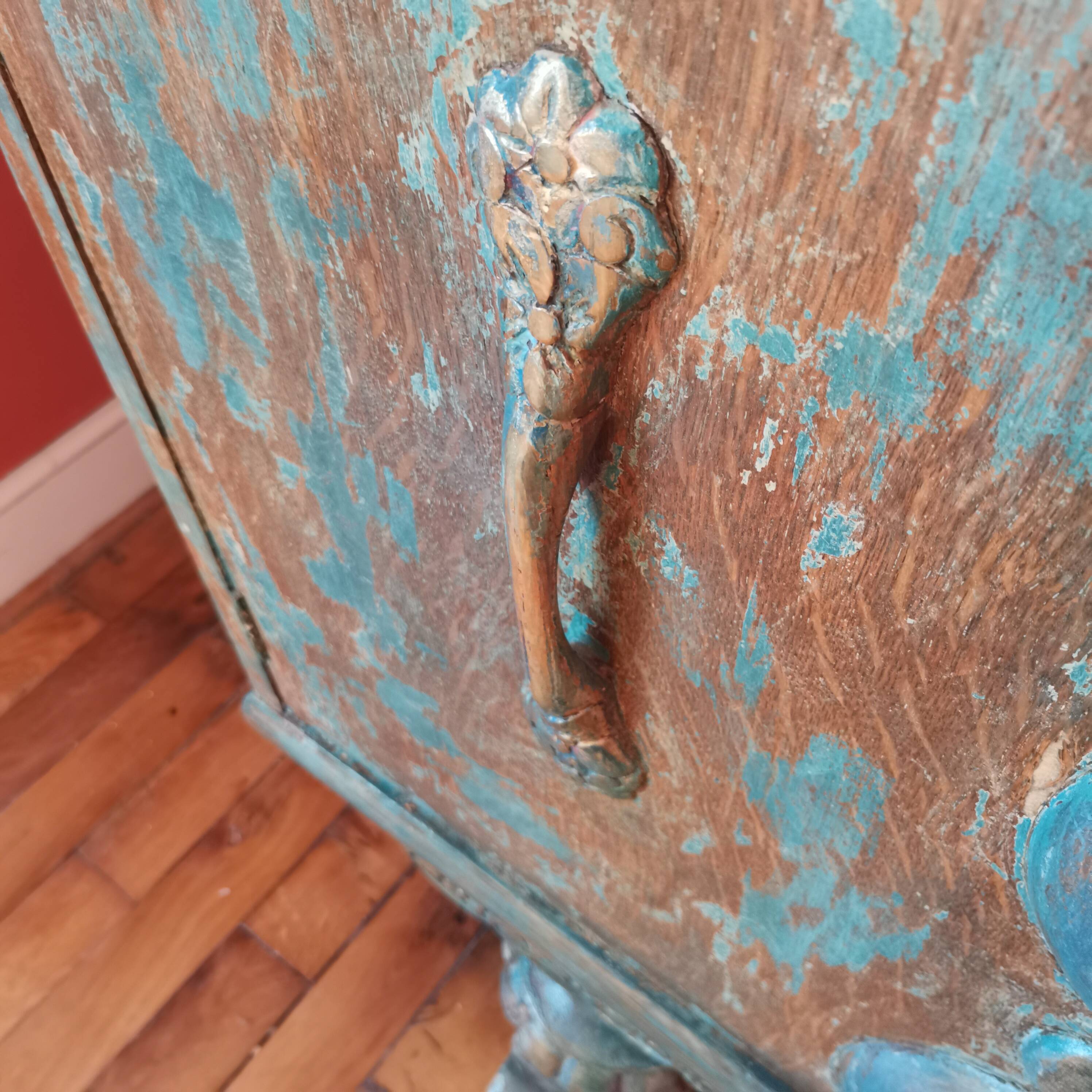 Buffet / commode indien colonial UNIQUE