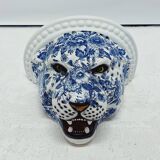 Panther Wall Shelve Ceramic Delft Blue