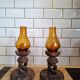 Pair of Arts and Crafts candlesticks
