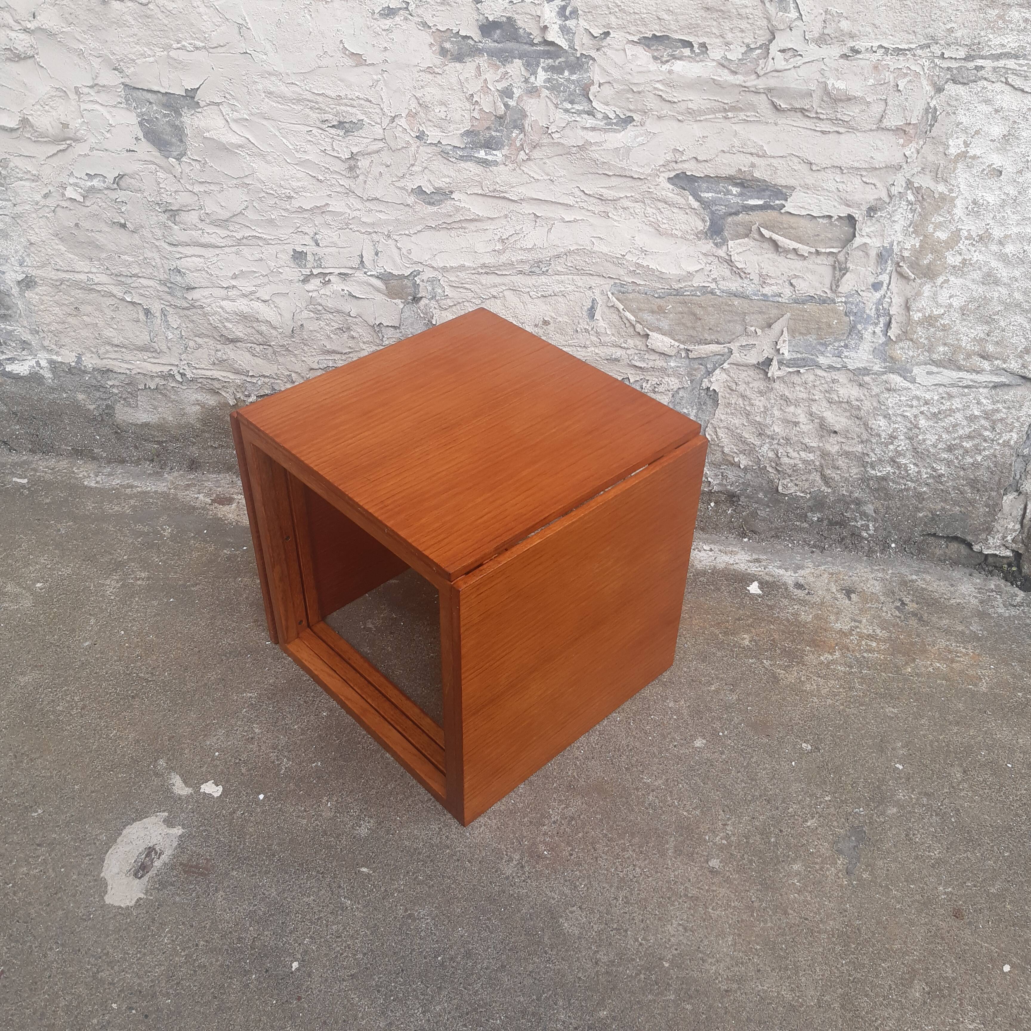 Kai kristiansen cube coffee tables