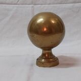 Golden brass stair ball