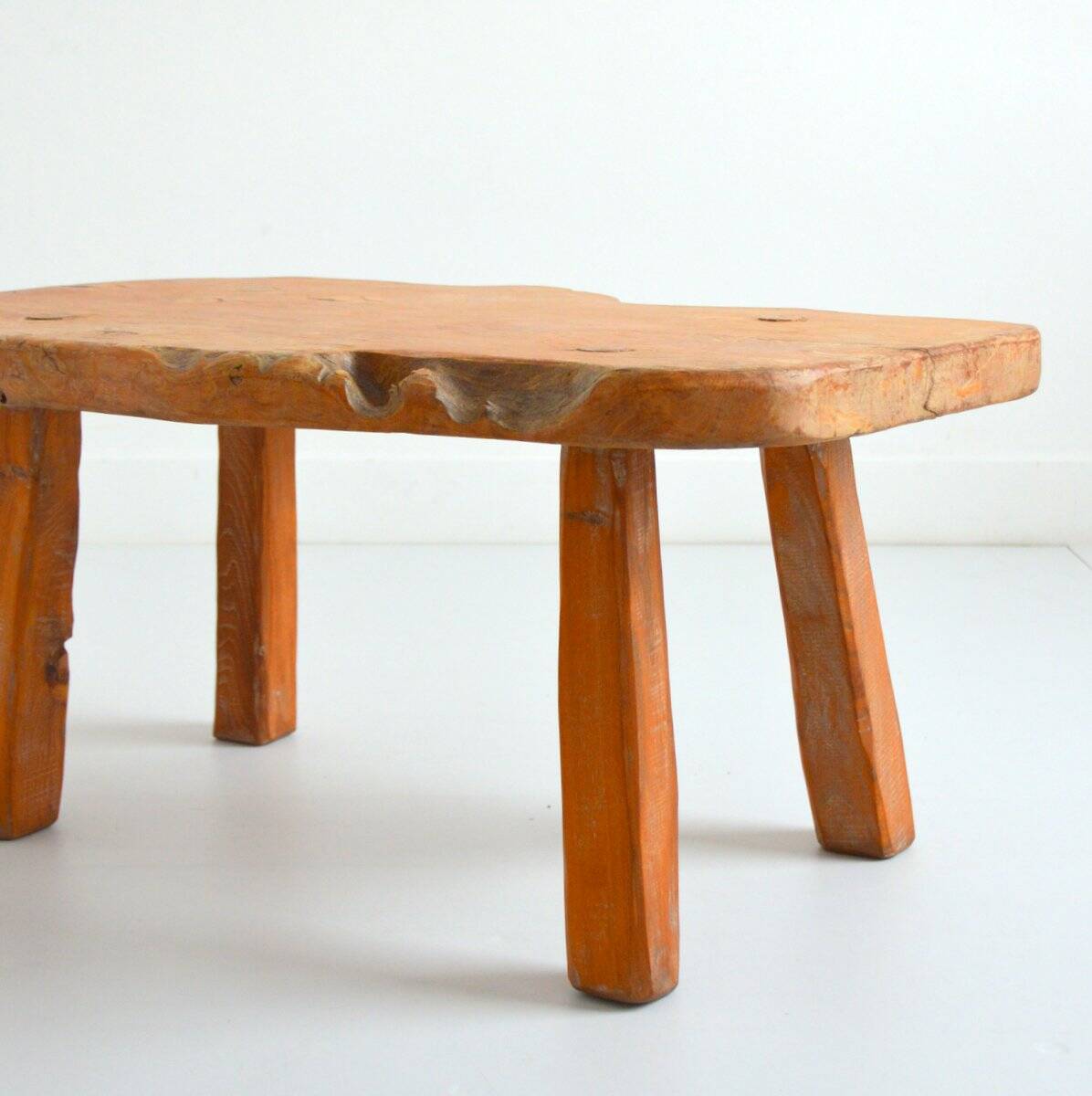 Vintage brutalist coffee table
