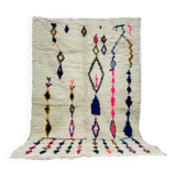 Handmade moroccan berber rug 258 x 160 cm