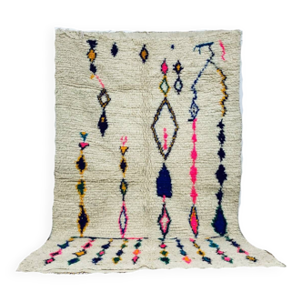 Handmade moroccan berber rug 258 x 160 cm