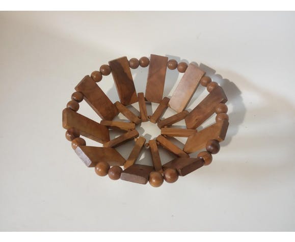 Panier en bois vintage