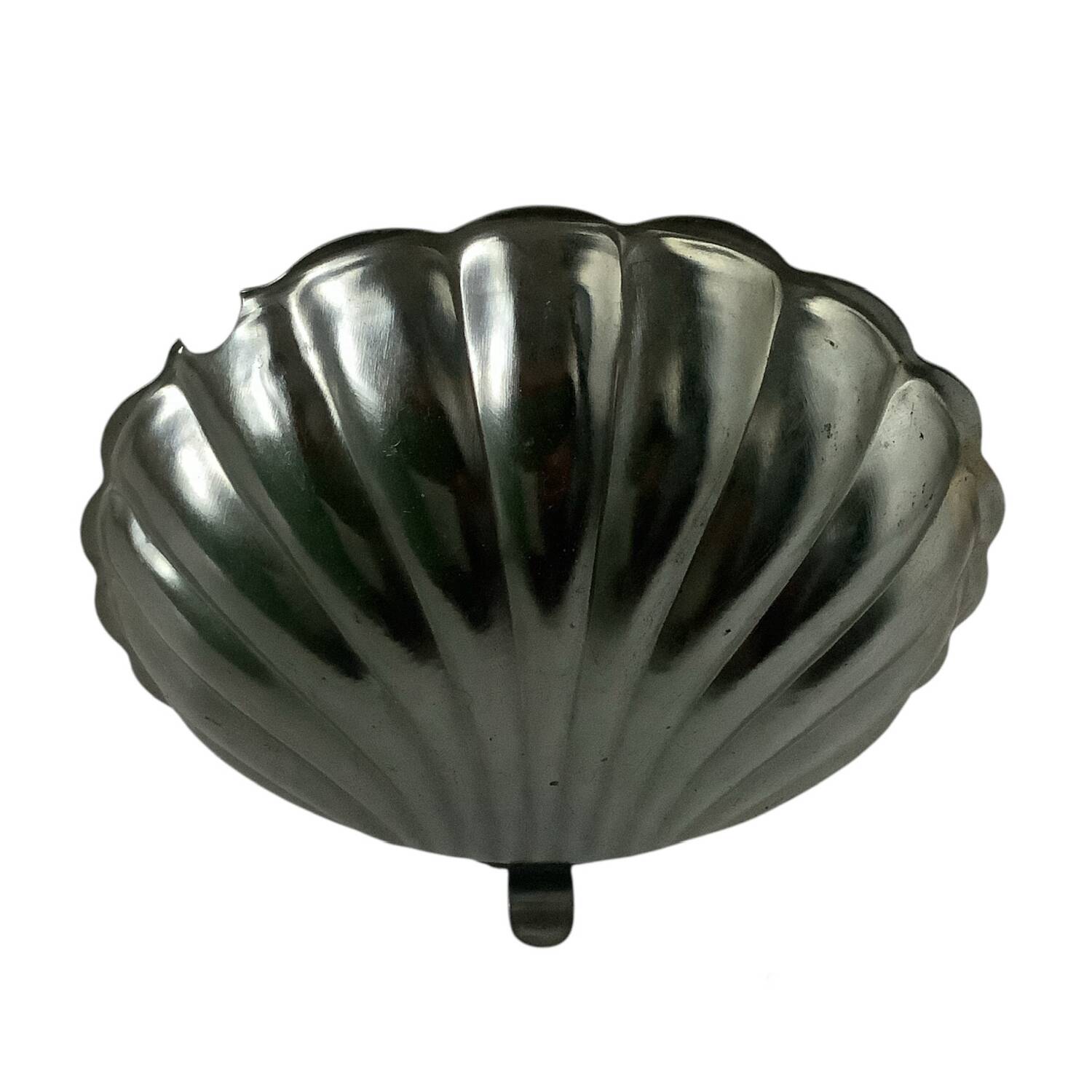 Vintage Shell Butter Dish – Art Deco Style