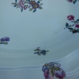 Circular salad bowl in porcelain stamped bernardaud Limoges