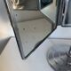 Vintage 1940 triptych barber mirror with bevelled foot - 40 x 35 cm