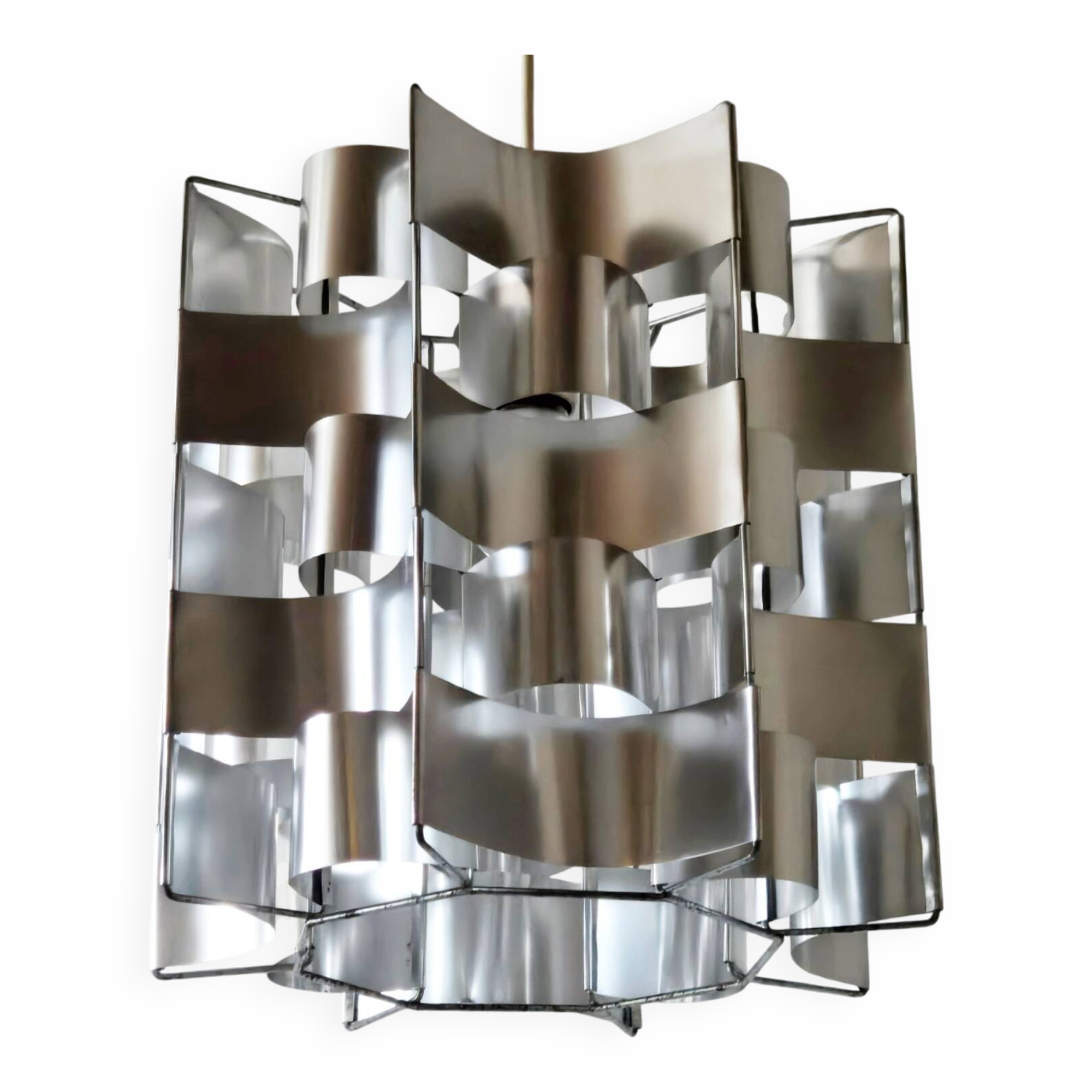 Max Sauze 1970 vintage pendant light
