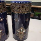 Pair of glazed ceramic vases BEK 229