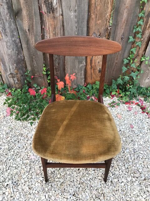 Set of 4 chairs from the 60's