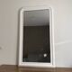 Louis Philippe mirror from the late 19th century. White. 140x82.