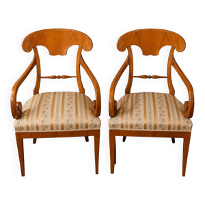 Paire de fauteuils d'époque