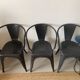 Lot de 3 fauteuils type TOLIX A56