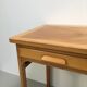Small vintage desk in blond wood