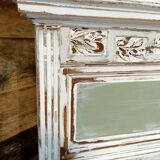 Patinated buffet service