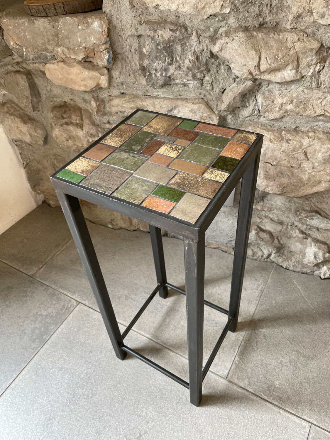 Ceramic side table