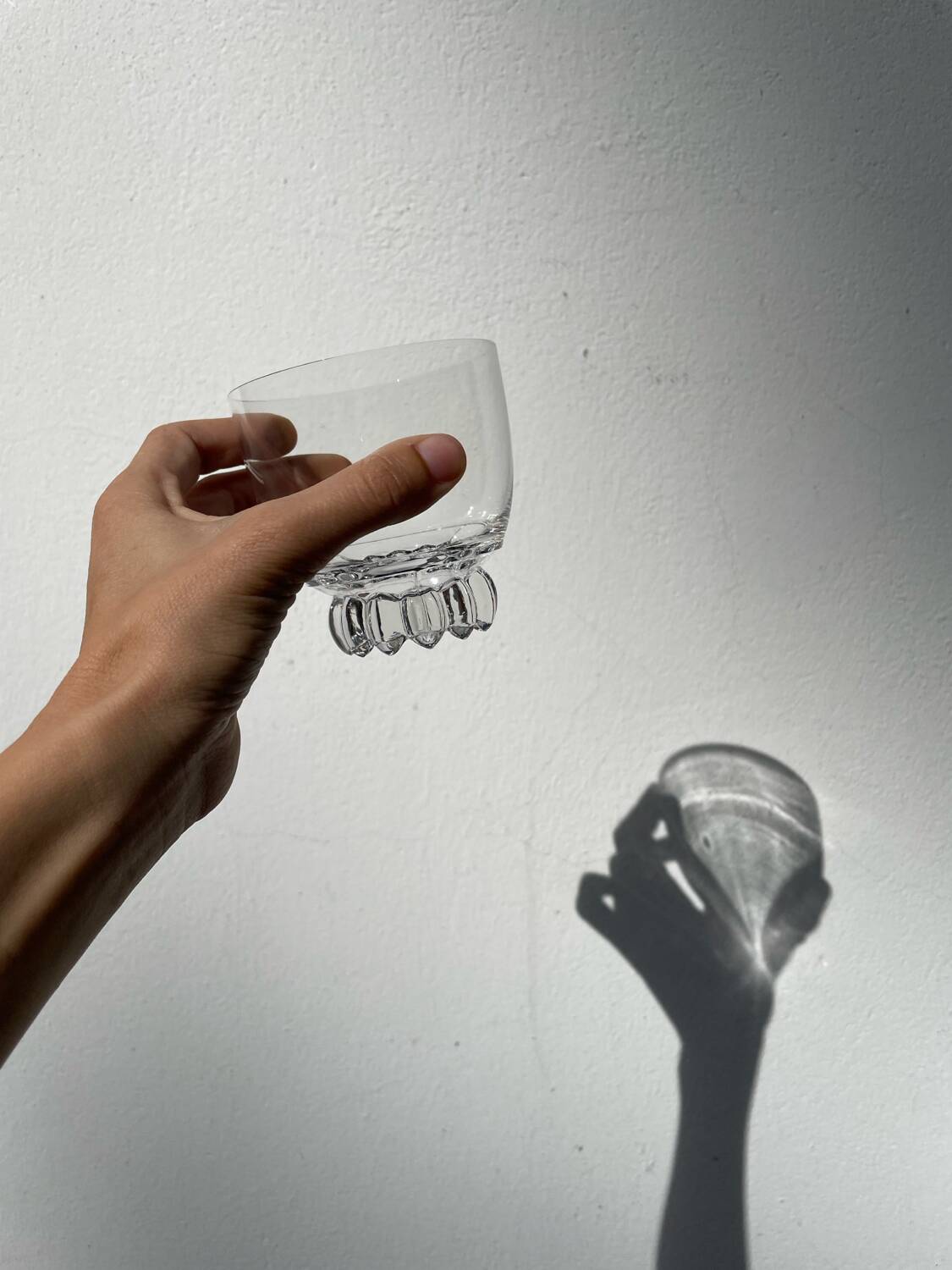 6 crystal glasses