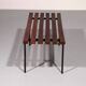 Mid-Century Meranti Wood Bench 1960 Italy
