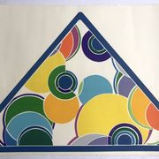 John Harrison LEVEE, Pyramid, 1970. Original screenprint signed in pencil