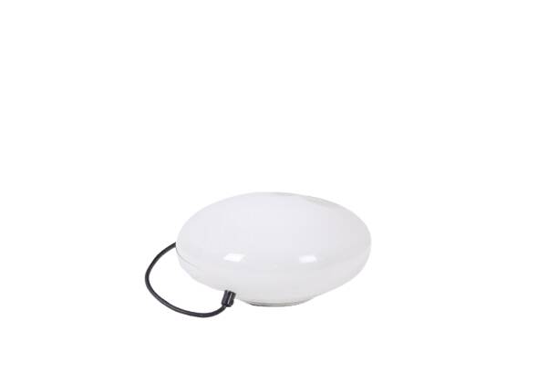 Mazzega. Murano cut glass lamp. Circa 1970.