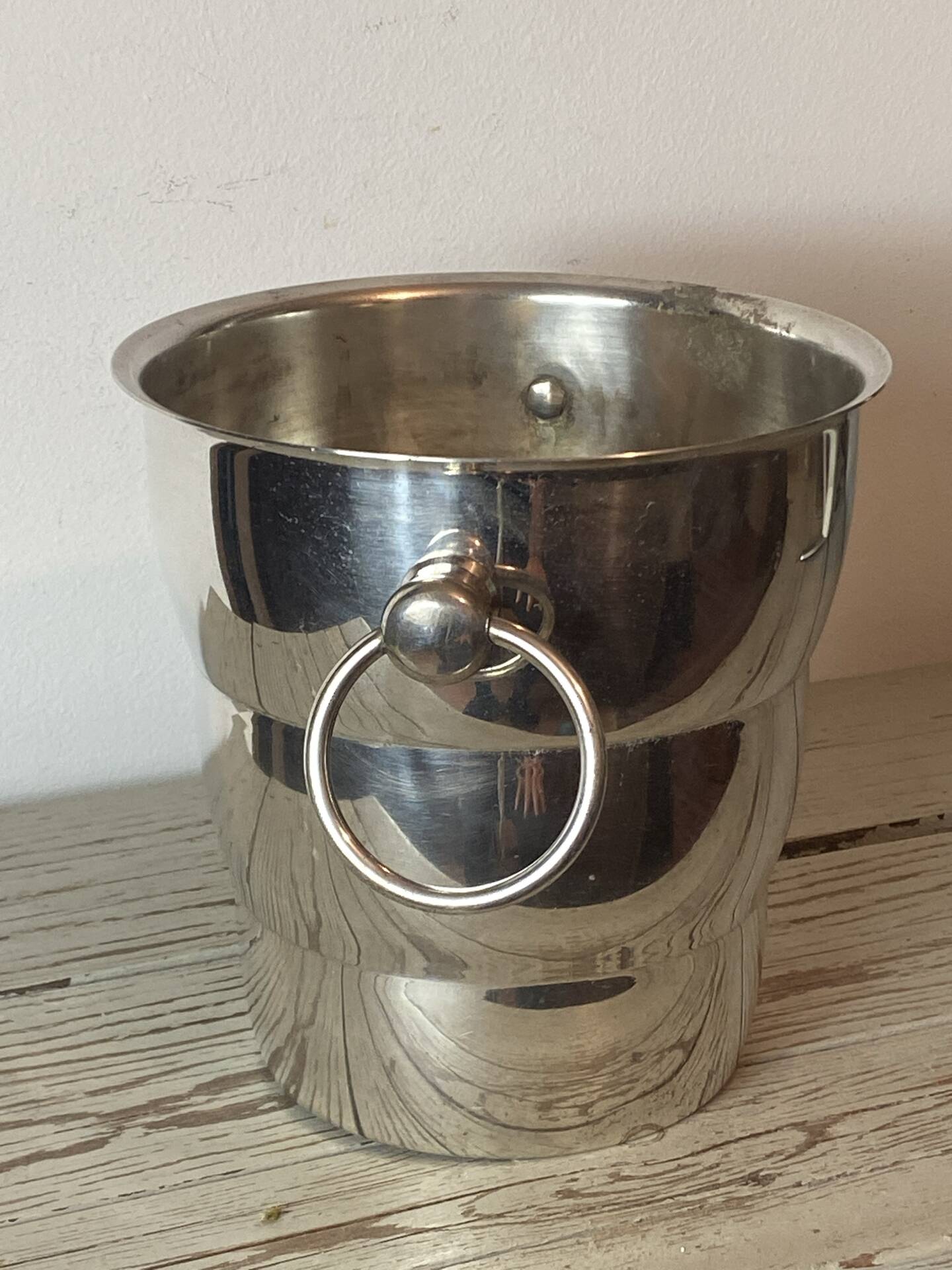 Silver-plated champagne bucket