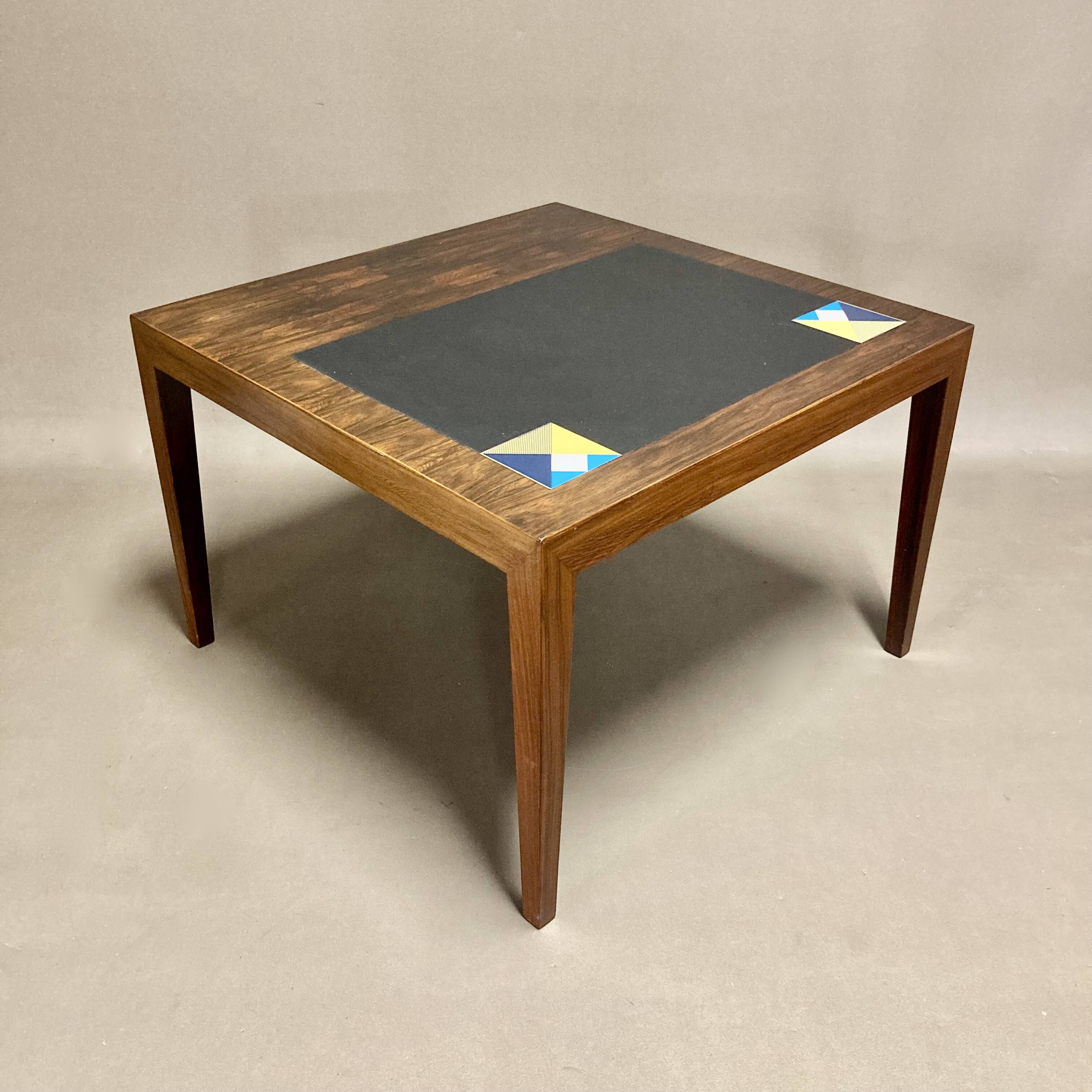 Scandinavian design coffee table from the 1950s, "Severin Hansen".