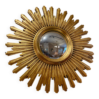 Old convex sun/witch mirror