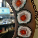 Ceramic round mirror - 21cm