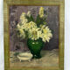 Peinture vintage bouquet de fleurs
