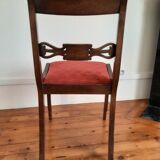Chaise imprimé leopard